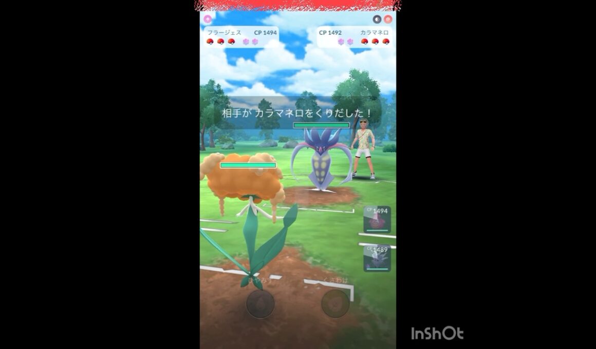 初手にフラージェス使ってみた‼️