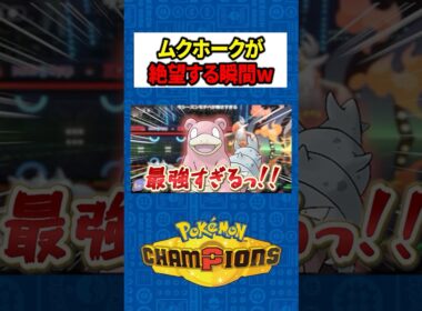 【脳汁崩壊】メガムクホークを絶望させる、メガヤドランのインファイト「17ダメージ」の要塞化がヤバすぎるｗｗ