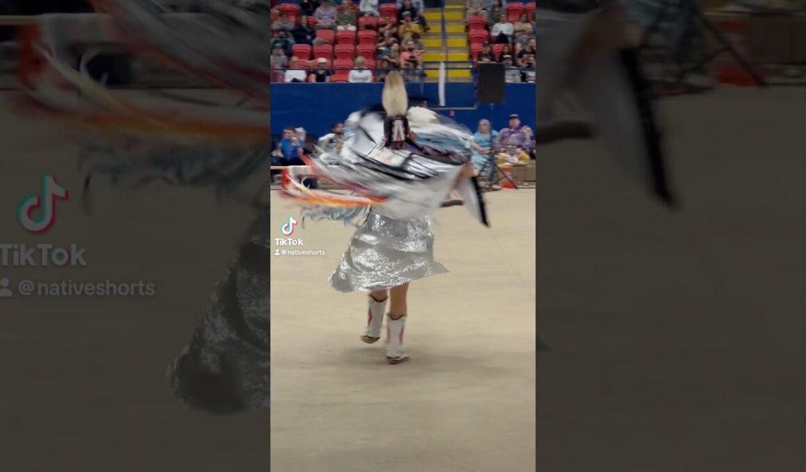 Women’s Fancy - Austin Powwow 2024 #indigenous #native #powwow #youtubeshorts #youtube #ytshorts #yt