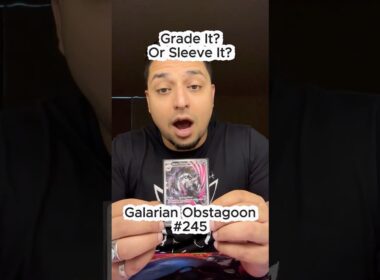 Grade It? Or Sleeve It? Episode 29 Galarian Obstagoon IR Ascended Heroes #pokemoncards