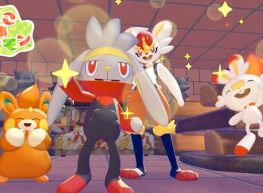 ヒバニー、ラビフット、エースバーンの素敵なお部屋つくるぞ！【ぽこあポケモン】