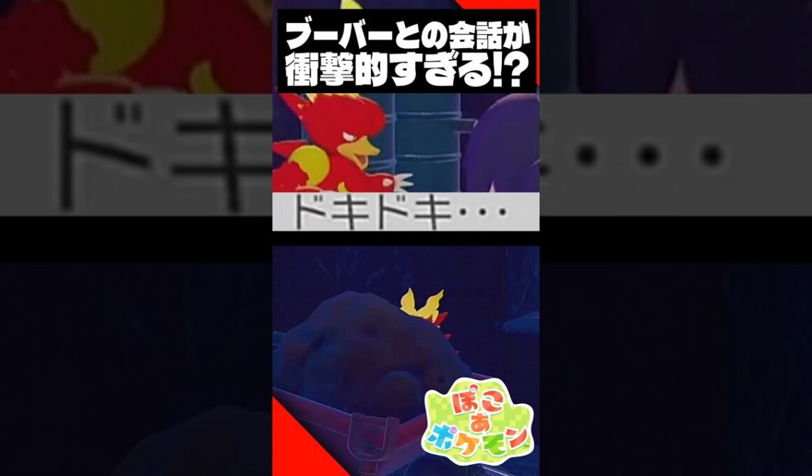 ブーバーの会話が衝撃的すぎる！？【ぽこあポケモン】