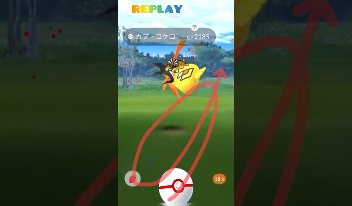 《ポケモンGO》某Ｕネコさんによる捕獲シーン神動画〜カプ・コケコ編〜
