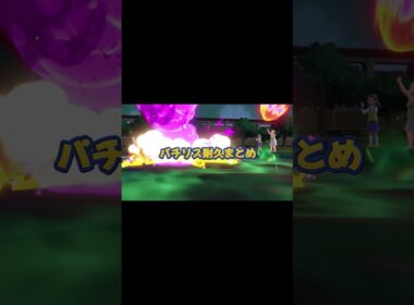 パチリスが硬すぎるwwww#shorts  #ポケモン #ダブルバトル #パチリス