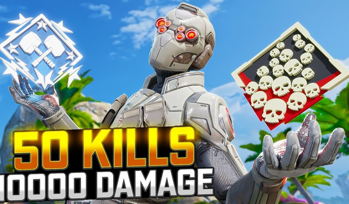 INSANE Octane 50 KILLS and 10K Damage Apex Legends