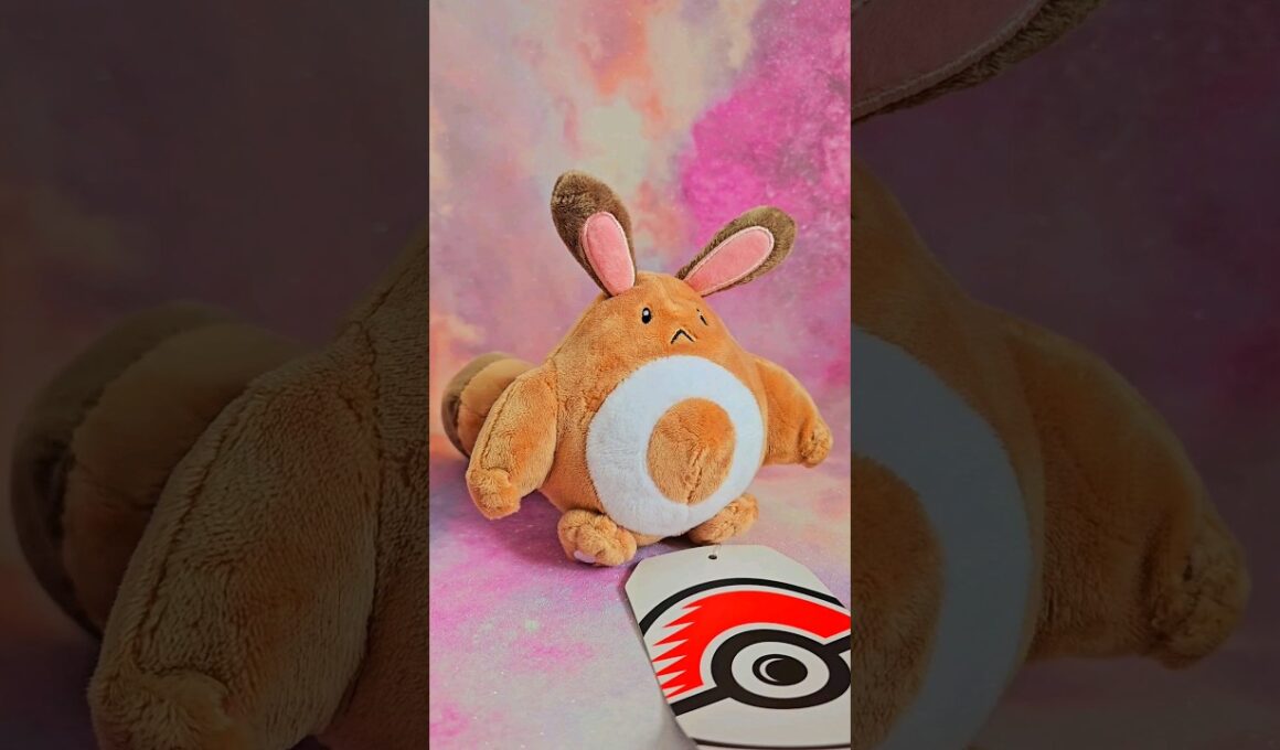 Sentret Sitting Cutie Pokémon Plush 🤎