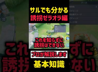 【取扱説明書】初心者向け誘拐ゼラオラのやり方 #コーチング #ポケモンユナイト #pokemonunite