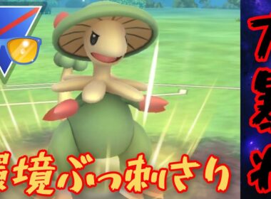 【暴走】誰も対策してないキノガッサで大暴れ！！圧倒的火力で破壊の限りを尽くせ！！【GBL】【サマーカップ】
