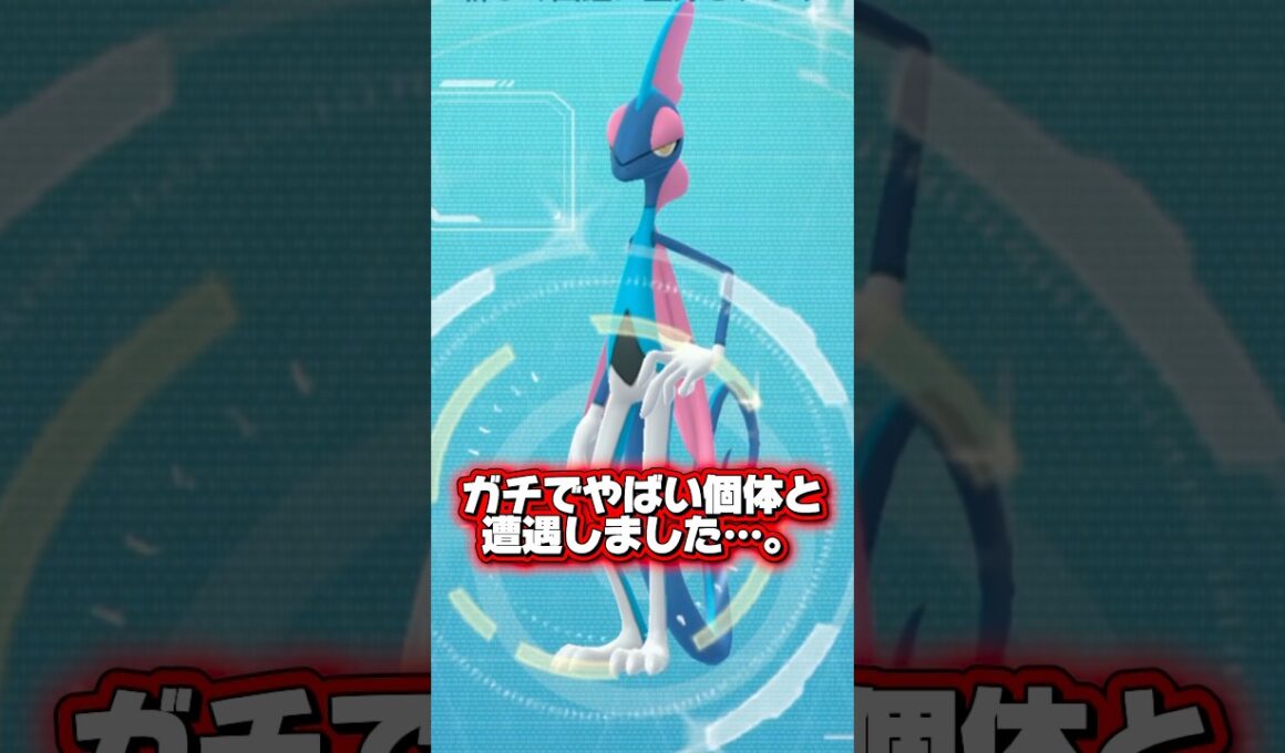 メッソンコミュデイでガチでヤバい個体と遭遇してしまいました…。 #ポケモンgo #ポケモン #メッソン #インテレオン #色違い