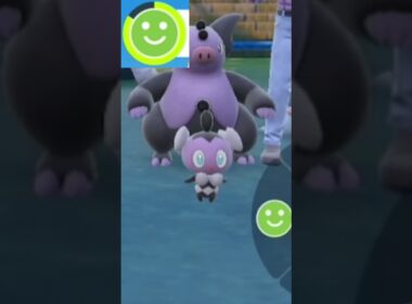 【ゴチム】ポケモンエクササイズ【ブルーベリー図鑑No.101】#Shorts #pokemon