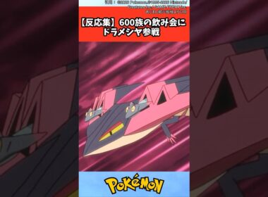 【反応集】600族の飲み会にドラメシヤ参戦【ポケモン/ポケットモンスター】
