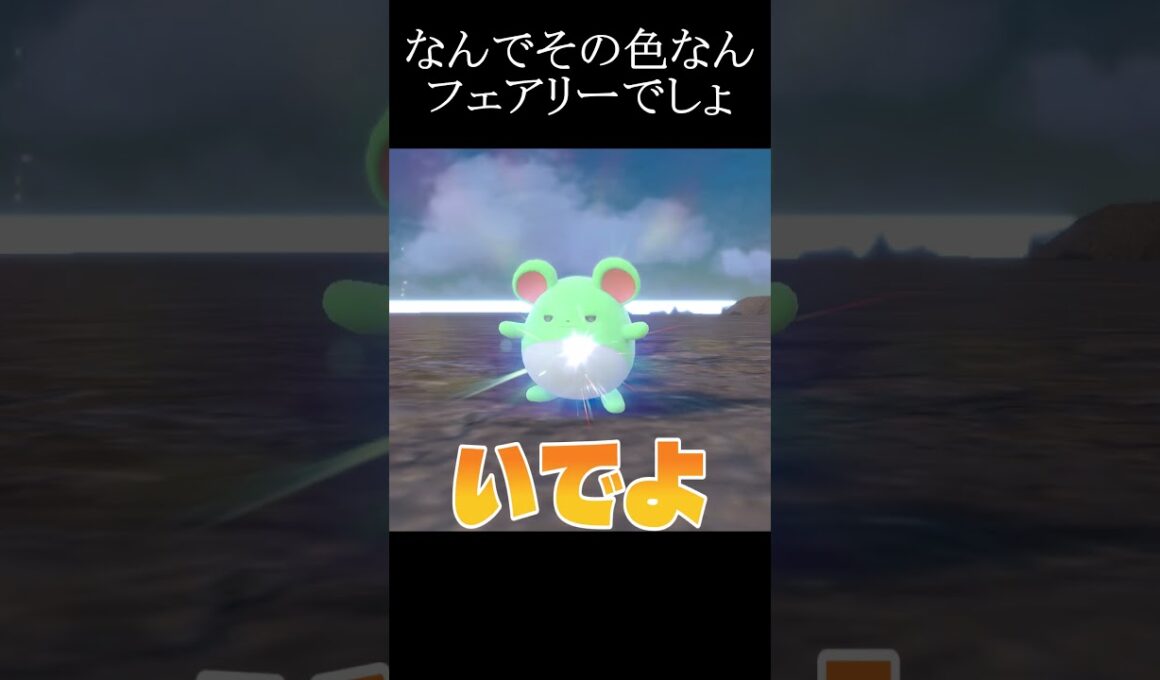 色違いのマリルリが思ってた色と違う