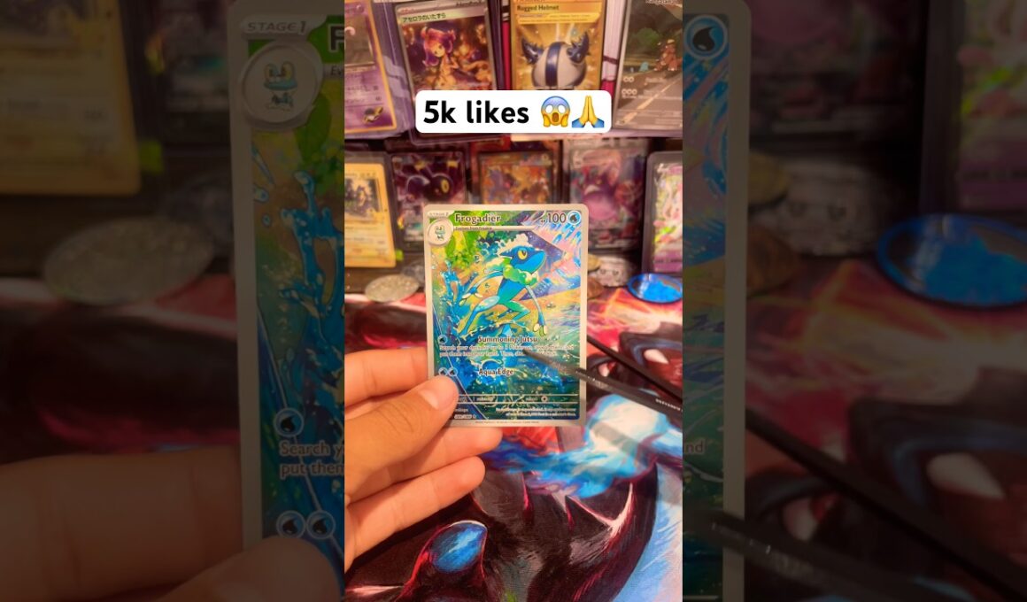 No way!😱 #pokemon #trending #viral #pokemonchannel #pokemoncards #pikachu #frogadier #greninja