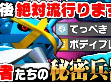 【最終日に爆増】最上位帯だけで流行った秘密兵器『てっぺきメガメタグロス』が強すぎましたｗｗｗ【ポケモンチャンピオンズ】