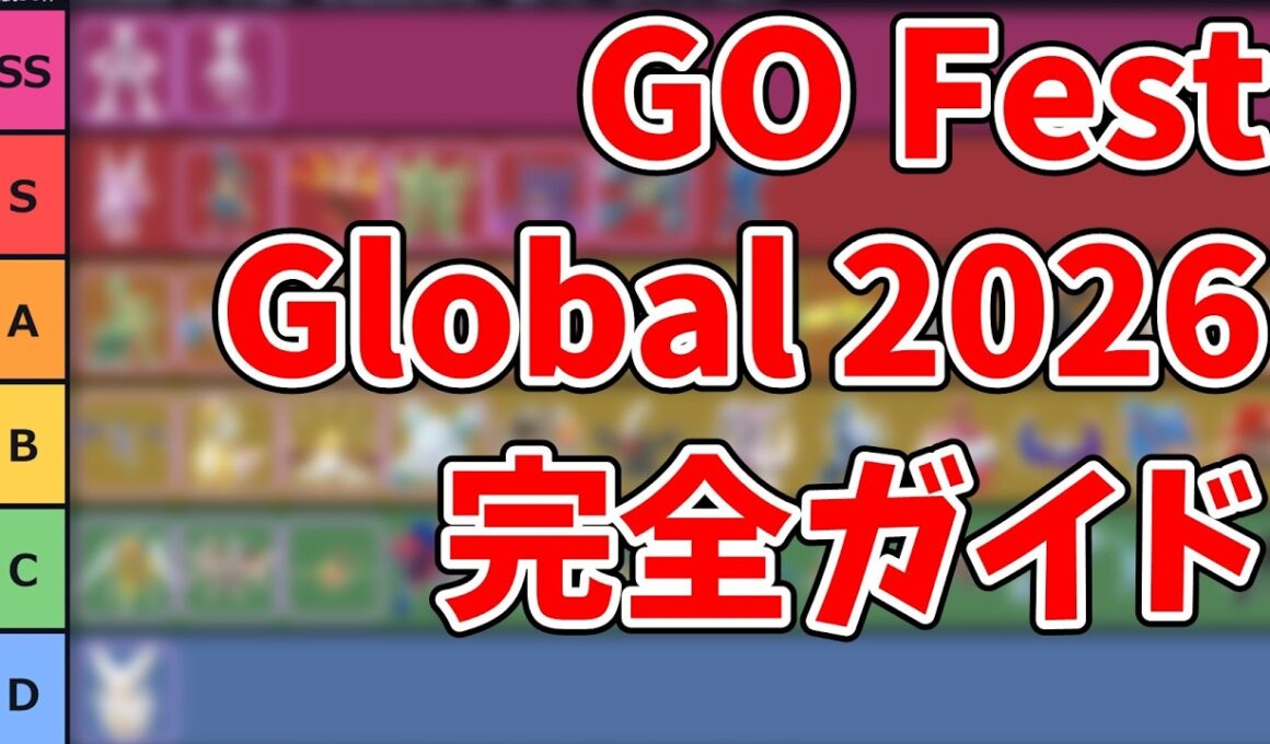 【ポケモンGO】GO Fest 2026 グローバル 完全攻略ガイド｜メガミュウツーX・Y／ゼラオラ／おすすめティアを徹底解説 #ポケモンgo