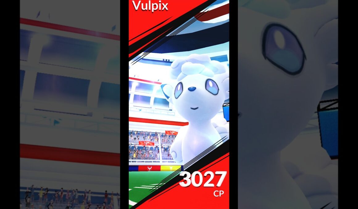 Taking on Alolan Vulpix CP 3,027 Solo Raid Boss | Pokemon GO Gameplay