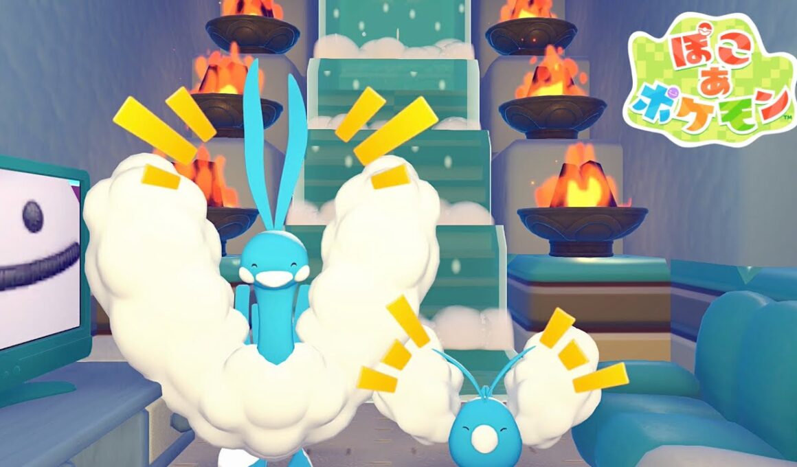 チルットとチルタリスの隠し部屋付きのおうちつくるぞ！【ぽこあポケモン】
