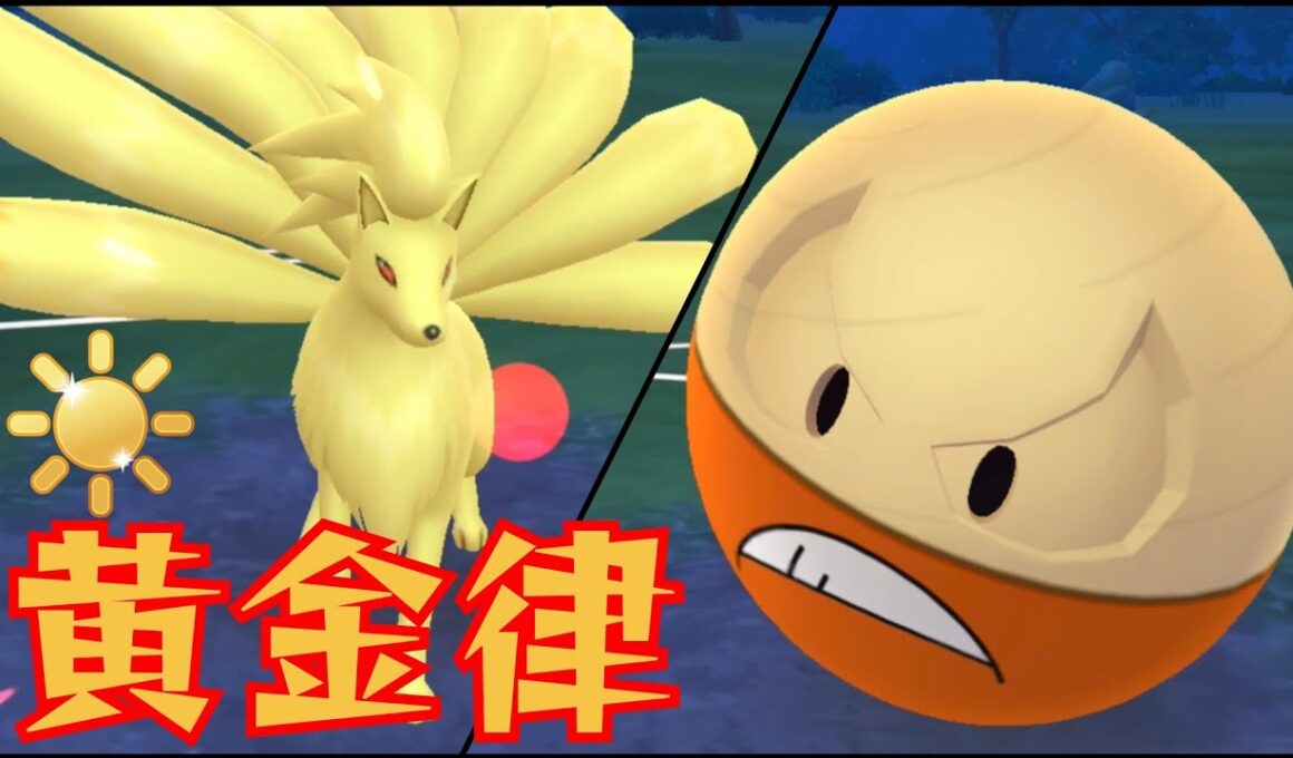 【安定感抜群】キュウコン×Hマルマインのコンビが有能すぎ？！国内トップのプレイヤー絶賛の構築を試してみた！！【GBL】【陽光カップ】