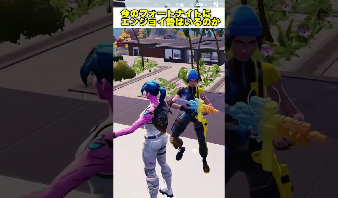 今のフォートナイトにエンジョイ勢はいるのか探してきた #shorts  #fortnite #フォートナイト