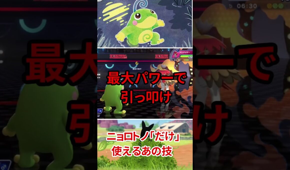 ニョロトノ「だけ」が使えるあの技の火力を無理やり上げた結果ｗｗｗｗｗｗｗｗｗｗ【ポケモンZA】