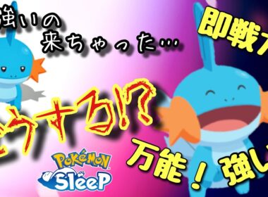 【ポケスリ】２体目育成の個人的な基準を伝えます&相棒ミズゴロウに危機！？