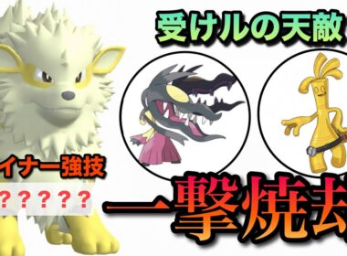 クチートとサーフゴーをまとめて対策！あの技を採用したウィンディが受けループと相性抜群！