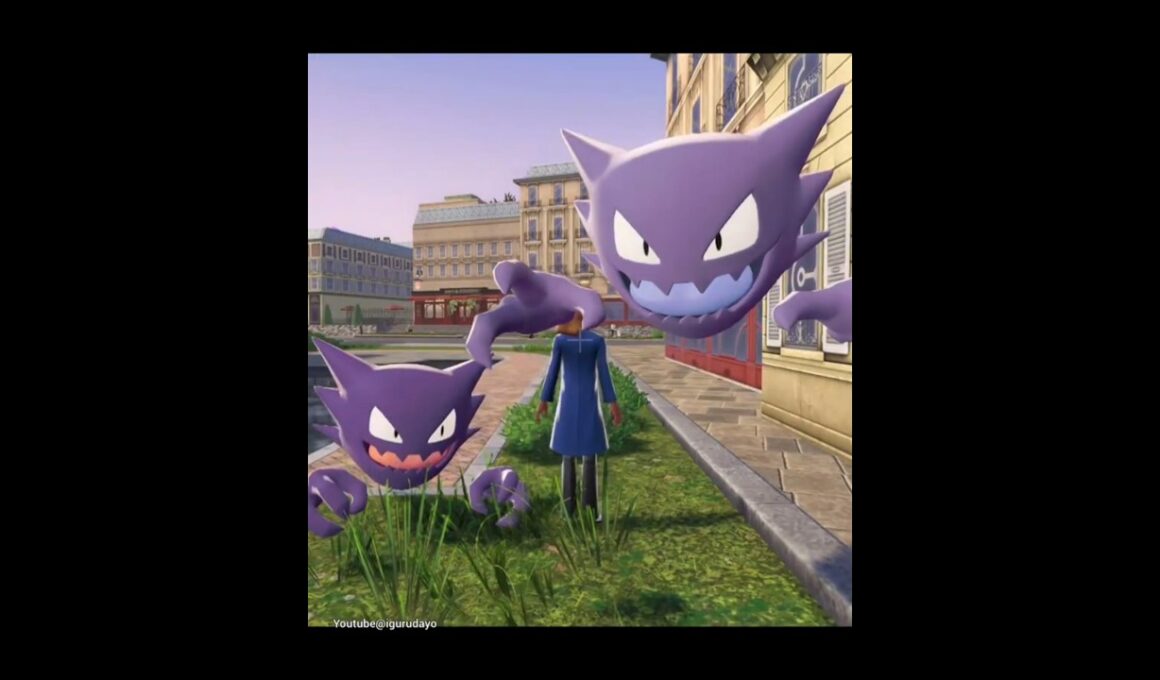 ゲンガー達の色違い✨Gengar shiny #ポケモンza #pokemonlegendsza #pokemon