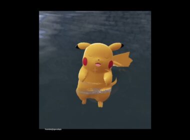 ピカチュウ達の水での寝方🎵Pikachu Sleeping underwater  #ポケモンza #pokemonlegendsza #pokemon