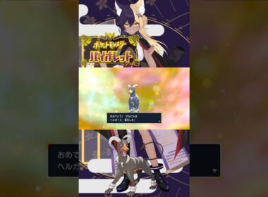 あーしのすきな色違いポケモン/ヘルガー #pokemon #ポケモンsv #色違い #新人vtuber #vtuber