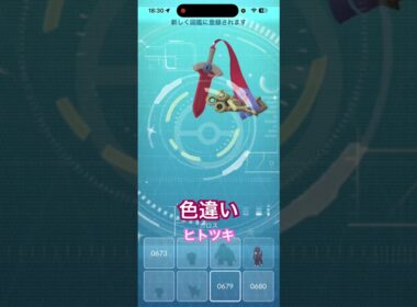 #ヒトツキ #色違いポケモン #ポケモンgo #pokemongo