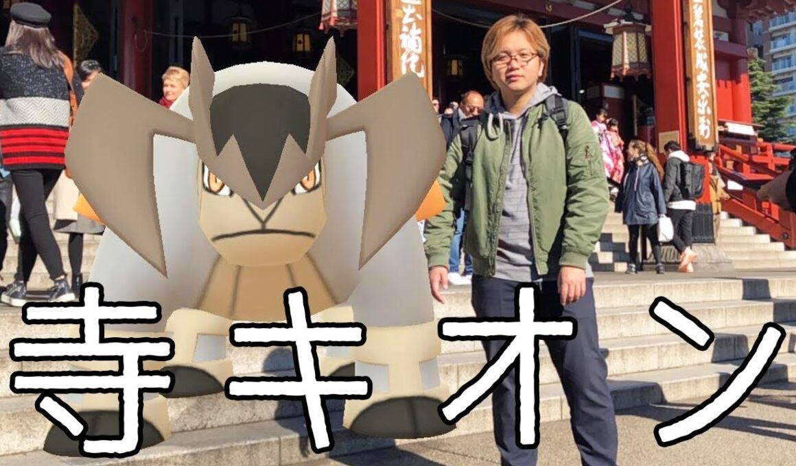 テラキオンレイドin浅草!伝説と抹茶と銭湯と私【ポケモンGO】