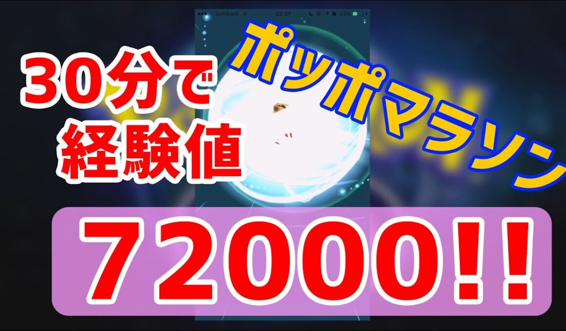 【ポケモンGO】効率的なレベル上げ方法ポッポマラソン解説