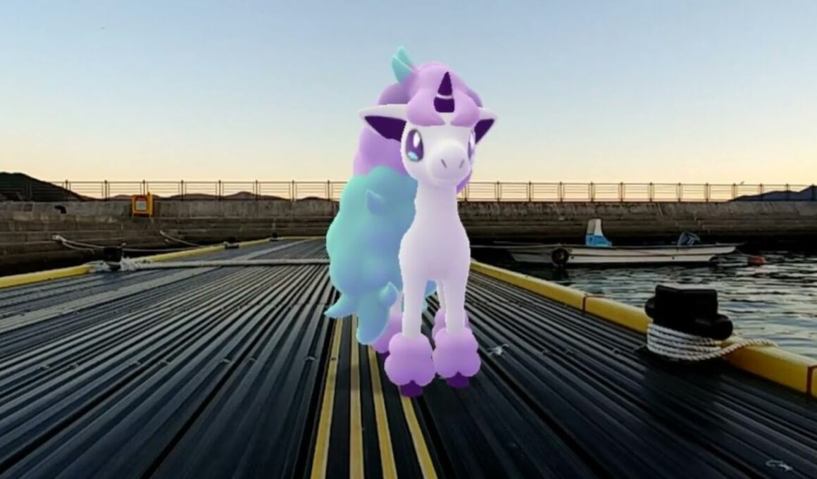 [GO Snapshot Slideshow] 가라르 포니타 ( Galarian Ponyta ) ガラルポニータ ( 小火馬 )