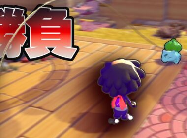 おおなわとびを純粋に楽しみたいフシギダネvs大人げない大人【ぽこ あ ポケモン】