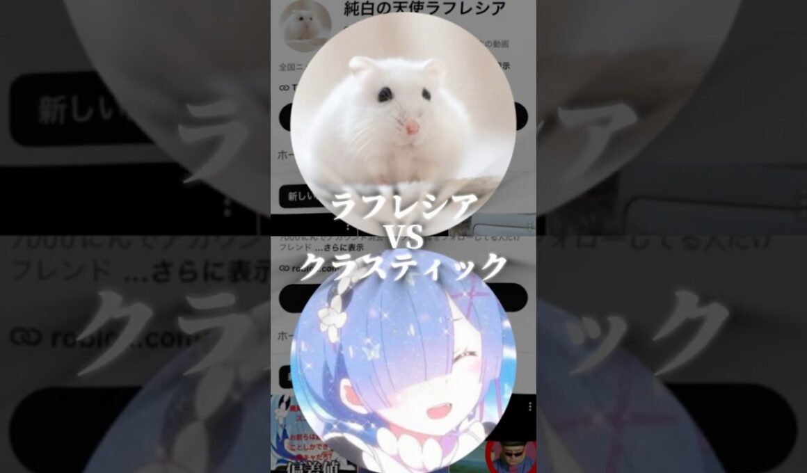 ラフレシアvsクラスティック#対決動画