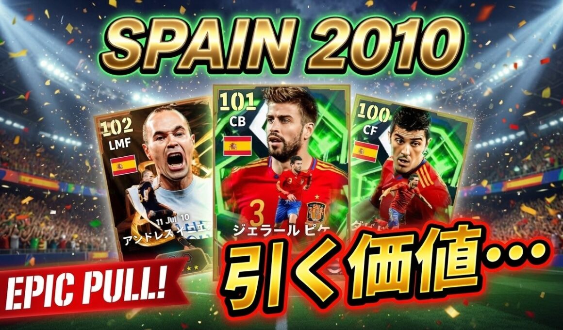 【メンテ明け】eFootball 月曜リークなし！これは匂うぞw 今日はスペインエピック！引くか引かんか聞くまでもないだろうｗ【イーフト/eFootball】