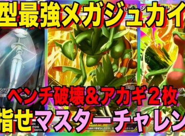 【ポケポケ】環境崩壊！？最強新型メガジュカインexデッキが強すぎる！？マスターランクで連勝デッキ！ランクマ攻略！【Pokémon Trading Card Game Pocket】