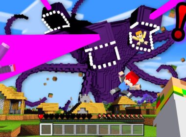 【喰われる⁉】最強のチート級ボス『ウィザーストーム』を倒して世界を救うマインクラフト！😱💥💀【まいくら・Minecraft】よろずや🍭