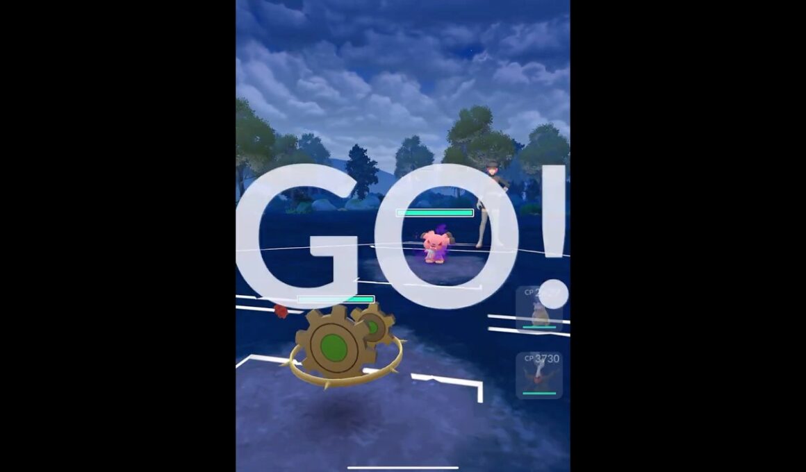 이로치 기기기어르 Vs 내 귀여운 포켓몬 어때! #pokemongo #go로켓단 #포켓몬고 #기기기어르