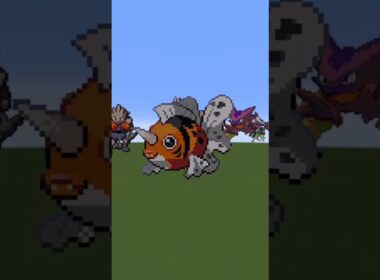Seaking #pokemon #pixelart #minecraft