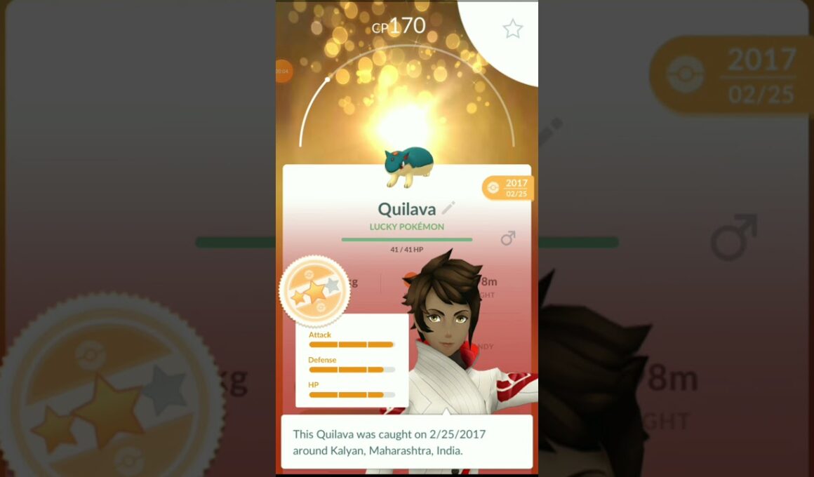 quilava lucky pokemon. マグマラシラッキーポケモン。 pokemon.pokemongo.