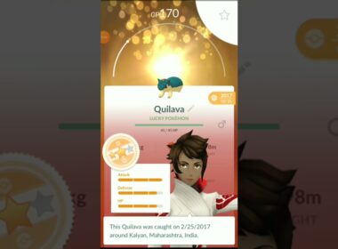 quilava lucky pokemon. マグマラシラッキーポケモン。 pokemon.pokemongo.