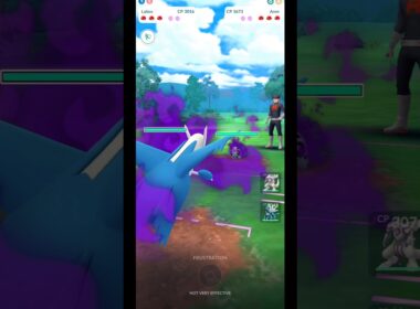 Shadow Latios, Palkia & Dialga vs. Shadow Aron | Team GO Rocket | Pokemon GO Gameplay #Shorts