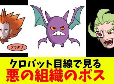 クロバット目線で見る悪の組織のボス