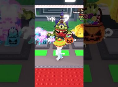 ハロウィンラッキーブロック10個連続で開けた結果…。 #ブレインロットを盗む #ROBLOX #ロブロックス