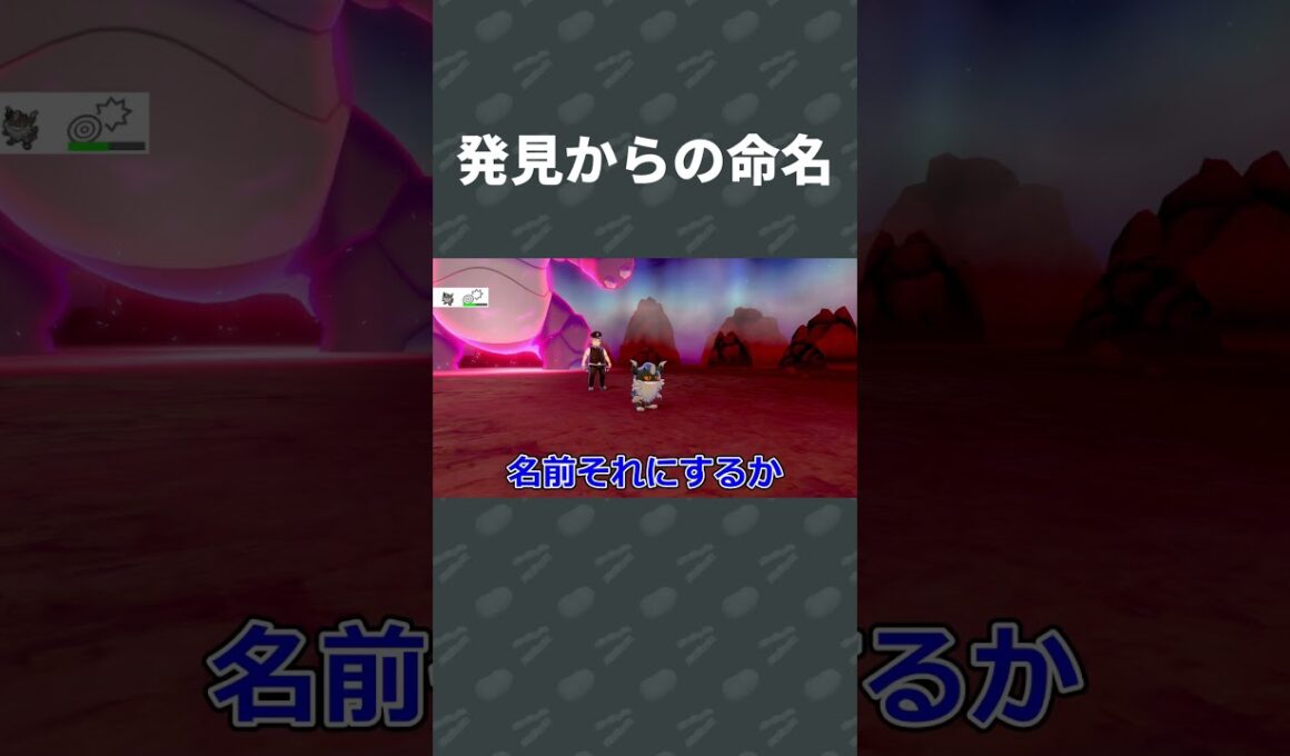 新たな発見から命名される伝説ポケモンのソルガレオ #切り抜き #ポケモン剣盾 #shorts