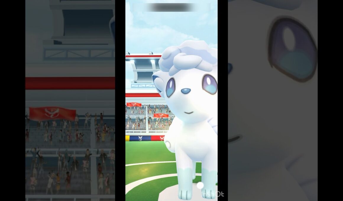 レイドバトル「 ロコン （ アローラのすがた ）」【 ポケモンGO 】 この季節涼しやかでいいねwww #ポケモン #pokemon #ポケモンgo #pokemongo #ロコン