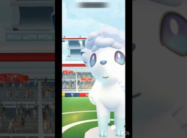 レイドバトル「 ロコン （ アローラのすがた ）」【 ポケモンGO 】 この季節涼しやかでいいねwww #ポケモン #pokemon #ポケモンgo #pokemongo #ロコン