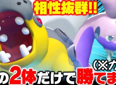 【この並び強すぎ】600族ヒスイヌメルゴン、カバルドンの弱点を消し去る“神性能”でしたｗｗｗ【ポケモンチャンピオンズ】