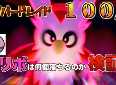 デリバードレイド１００周してみたらドリボは何個落ちるのか検証！
